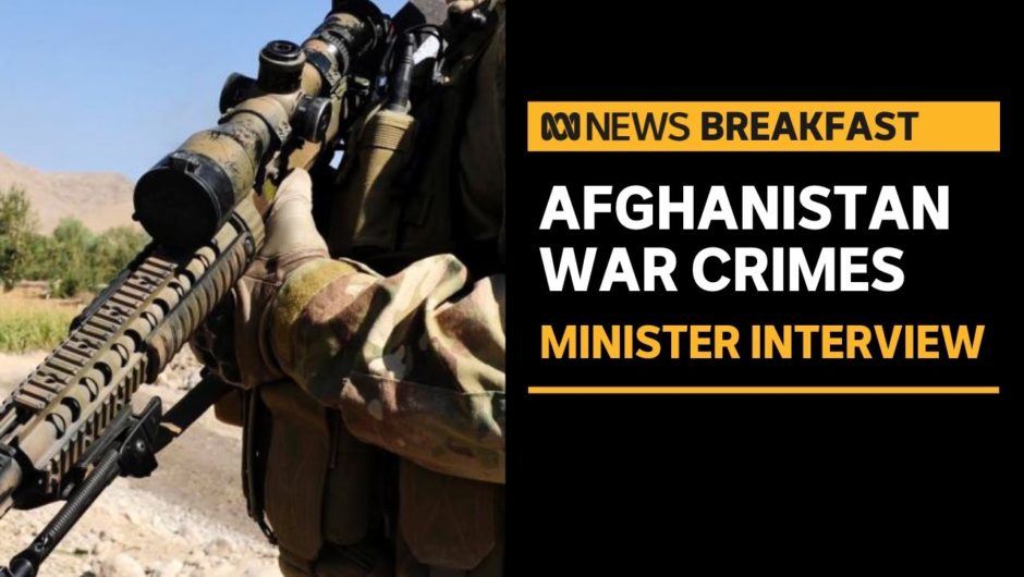 Minister for Defence Personnel and Veterans' Affairs interview: Afghanistan war crimes  | ABC News