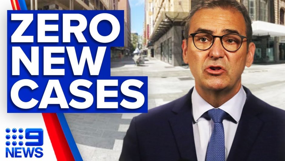 Coronavirus: SA records zero new cases on day one of lockdown | 9 News Australia