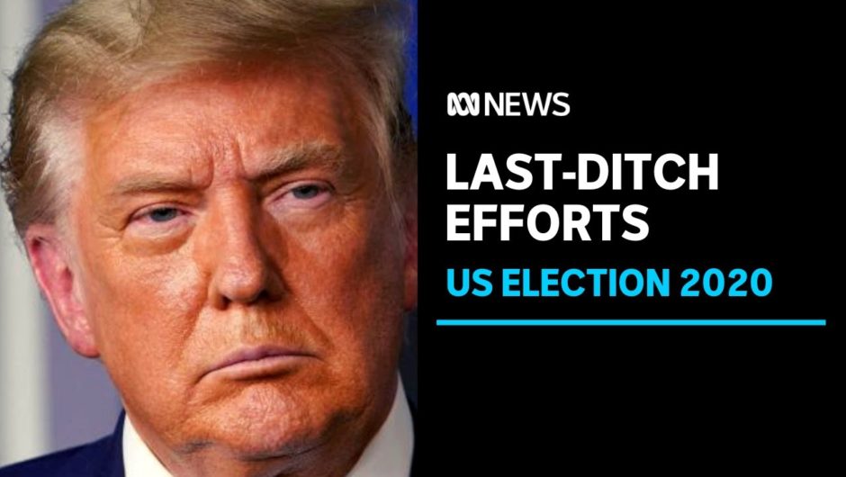 Trump tries last-ditch measures in Michigan as Georgia loss certified in US election | ABC News