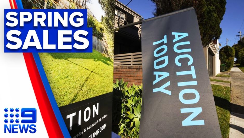 Sydney property market records highest weekend clearance rate | 9 News Australia
