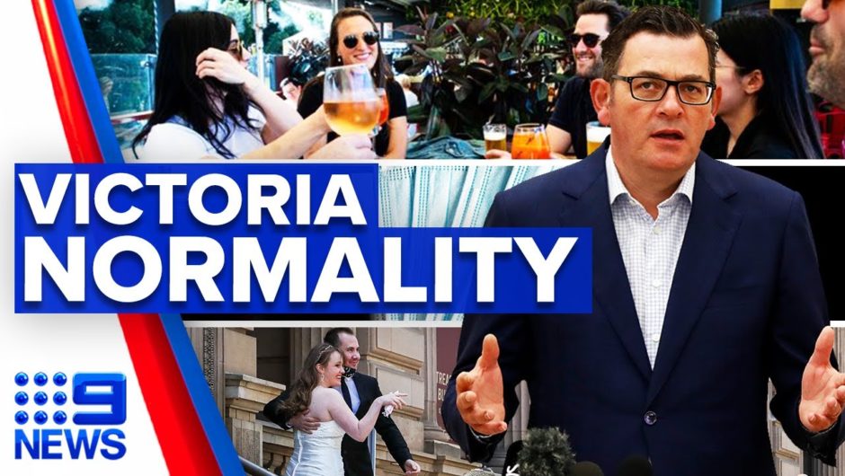 Coronavirus: Victoria takes biggest restriction eases towards normality | 9 News Australia