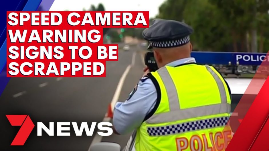 Speed camera warning signs to be scrapped in NSW | 7NEWS