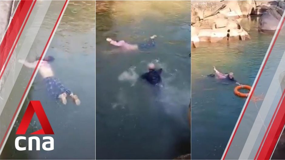 British diplomat dives into river in Chongqing to save drowning student