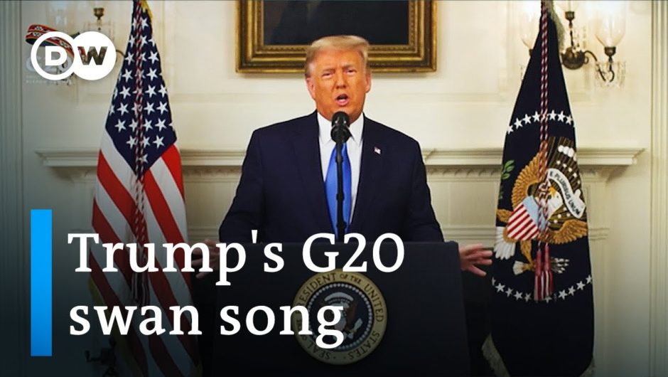 Trump slams Paris Climate Accord in his last G20 appearance | G20 Riyadh