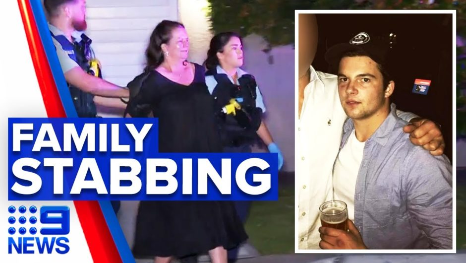 Mother accused of stabbing son in family home | 9 News Australia