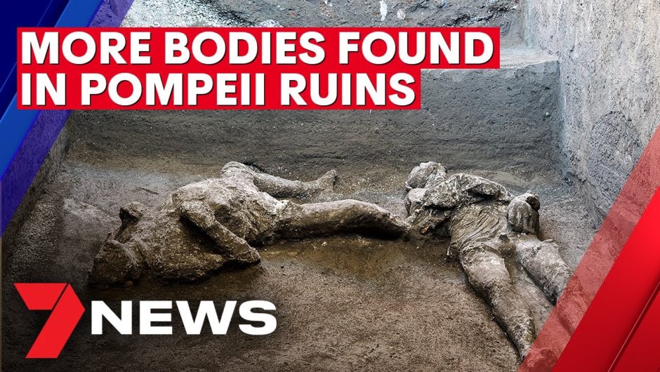 More bodies found in Pompeii ruins | 7NEWS