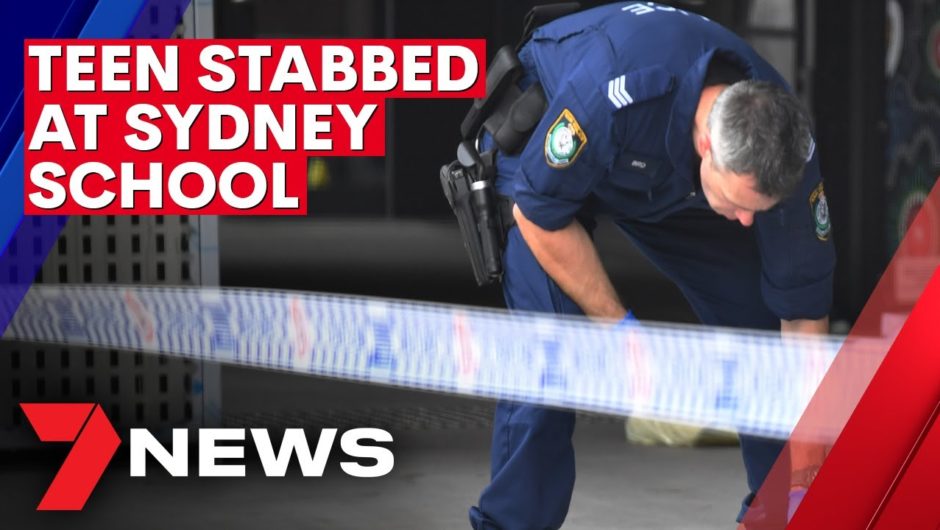 Sydney school put into lockdown after teen stabbed multiple times | 7NEWS