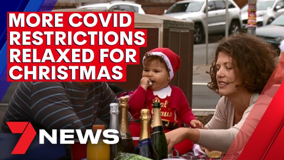 NSW eases coronavirus restrictions on private gatherings in time for Christmas | 7NEWS