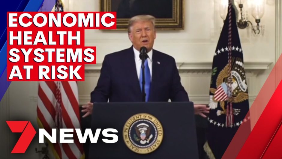 Coronavirus recession likened to an economic meteor says Prime Minister | 7NEWS