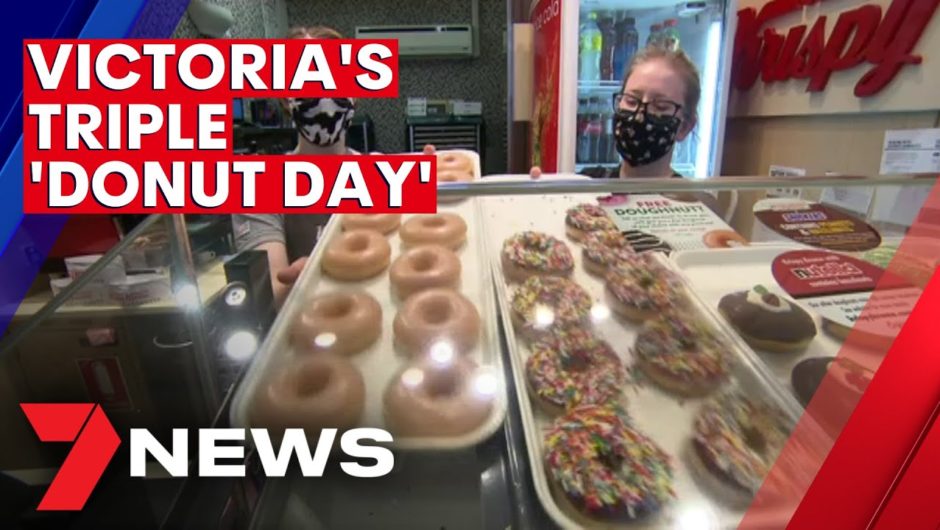 Triple donut day: Victoria records no coronavirus cases for first time since February | 7NEWS