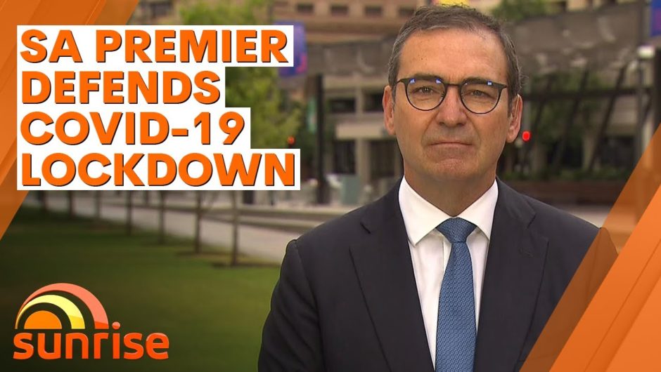 COVID-19: SA Premier Steven Marshall defends lockdown | 7NEWS