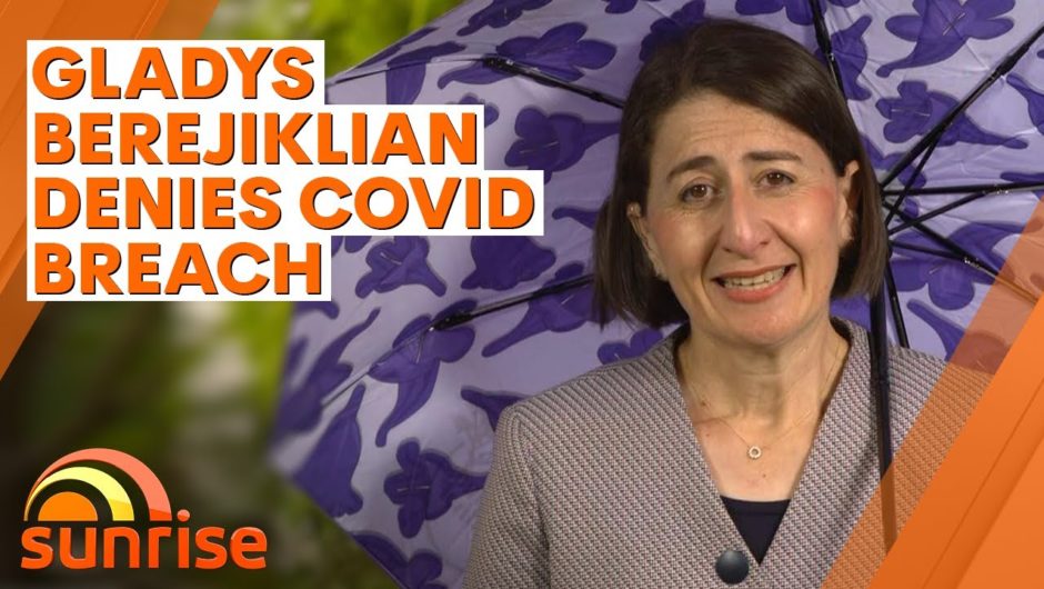 NSW Premier Gladys Berejiklian denied breaching her own COVID-19 protocol | 7NEWS