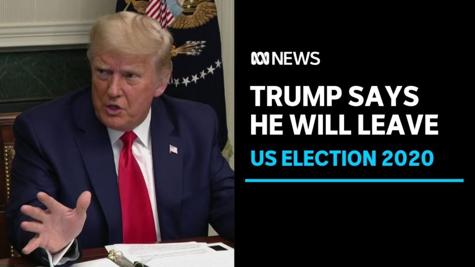 Trump says he will leave the White House if Biden is confirmed by electoral college | ABC News