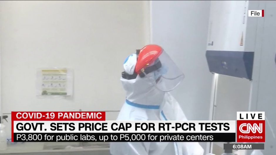 Government sets price cap for RT-PCR test