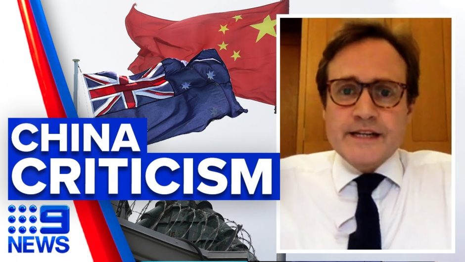 British MP slams China over its list of complaints with Australia | 9 News Australia