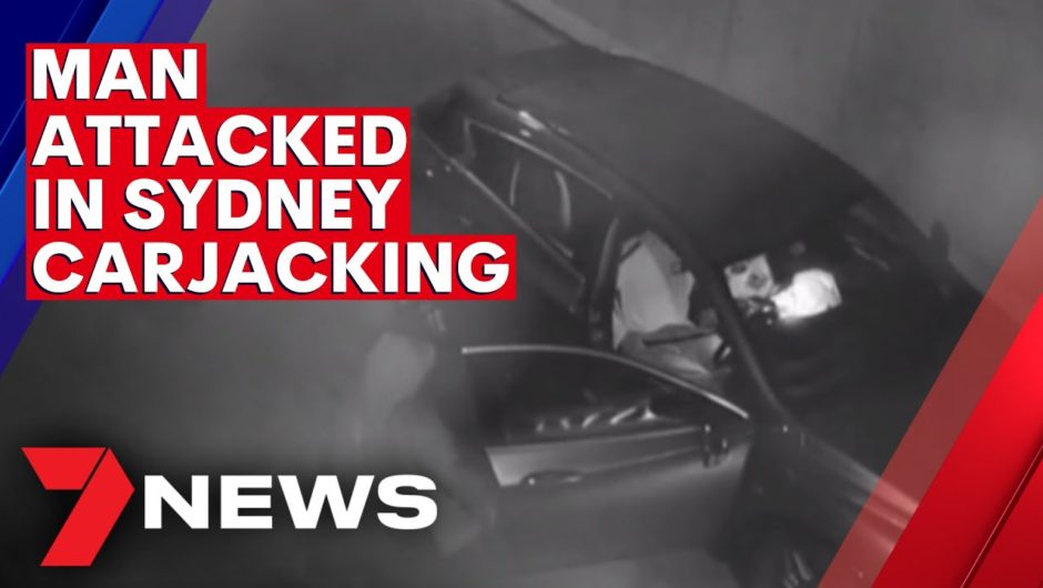 Man ambushed and punched to the ground in Sydney carjacking | 7NEWS