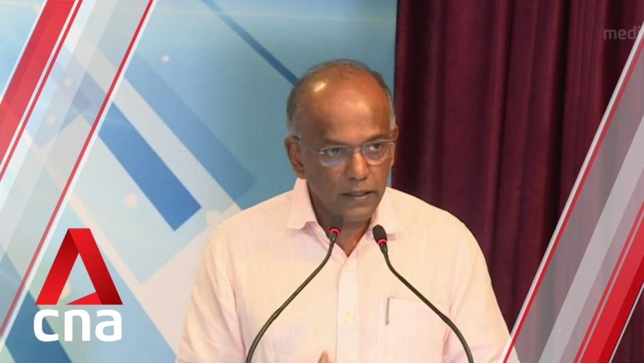 "Free speech stops at the boundary of giving offence to religion": Shanmugam