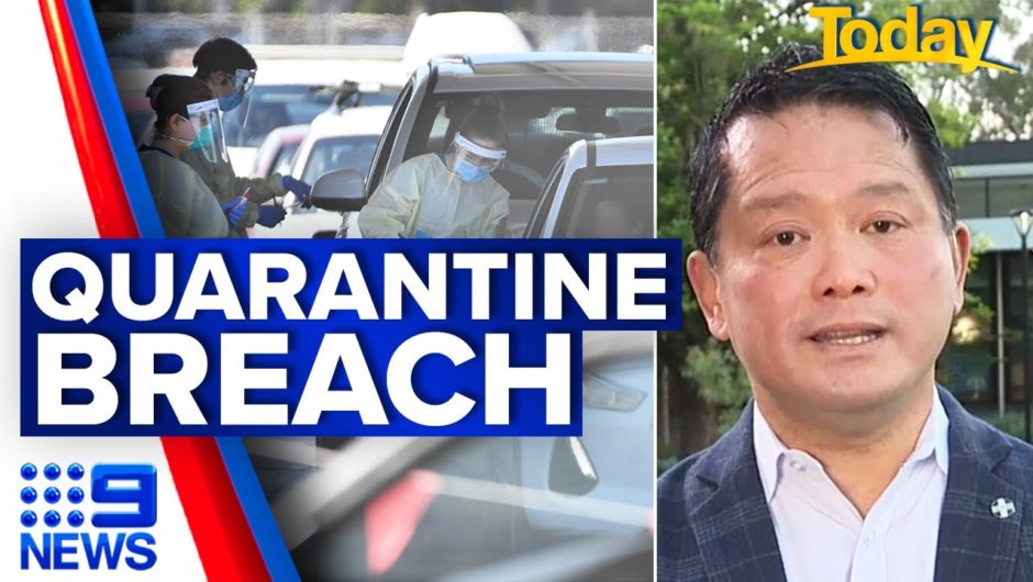 Coronavirus: Adelaide man leaves quarantine to go shopping: Dr Moy discusses | 9 News Australia