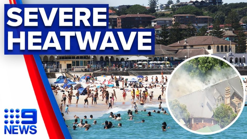 Frantic effort to save homes from bushfires | 9 News Australia