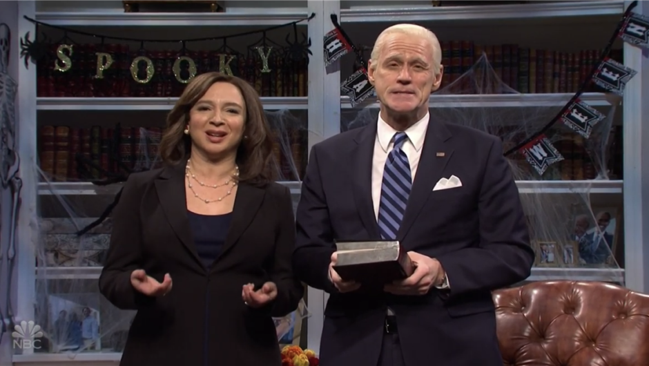 For Halloween, ‘SNL’ conjures its spookiest topic: the election