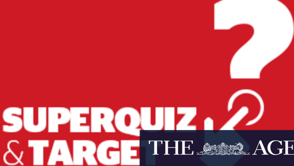 Target Time and superquiz, Tuesday, December 29