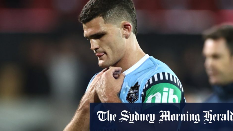 Mitchell Pearce leaps to Nathan Cleary’s defence