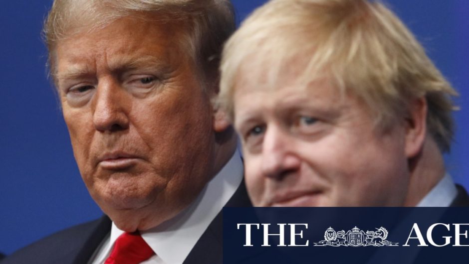 Donald Trump’s name spotted in Boris Johnson’s Joe Biden congratulations
