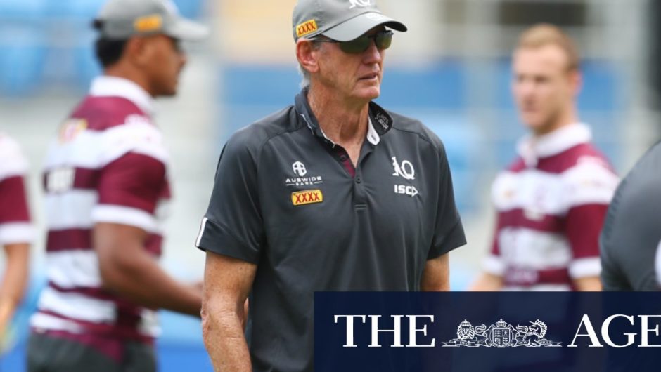 Queensland Maroons coach Wayne Bennett queries NSW halves changes