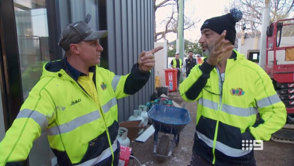 The Block 2020 episodes 42, 43 recap: ‘F..king devastating’: Jimmy’s rage at Harry’s sledge