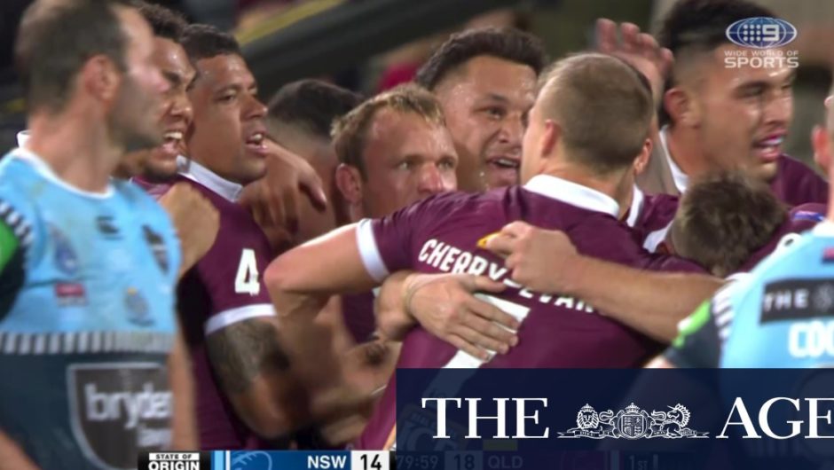 Were the NSW Blues robbed a last-ditch chance to win game one against Queensland Maroons because of referee blowing full-time before siren?