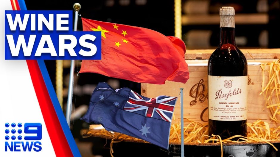 Australia to 'reflect deeply' following China wine tariffs | 9 News Australia