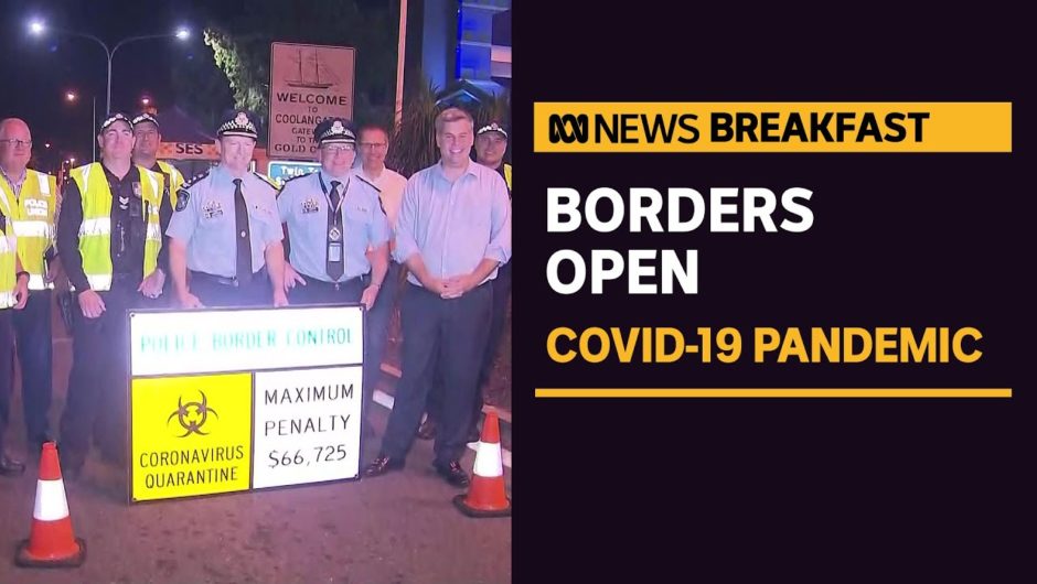 Celebrations as Qld re-opens its borders with NSW and Victoria | News Breakfast