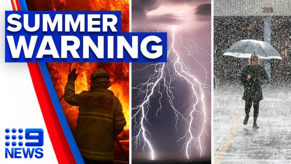 More wild weather warned over summer | 9 News Australia