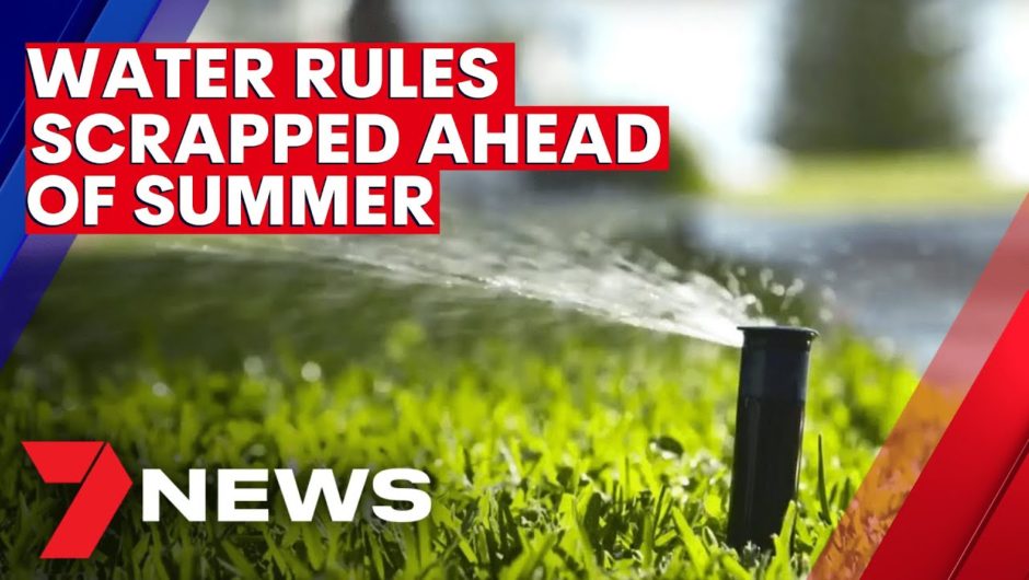Sydney's water restrictions to be overhauled in time for summer | 7NEWS