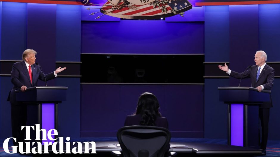 'Abraham Lincoln over here': Trump and Biden clash on racism at presidential debate