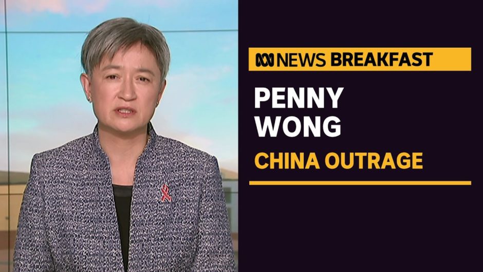 Penny Wong calls for calm in response to China following foreign ministry tweet | News Breakfast