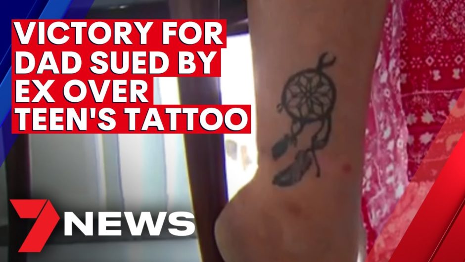 NSW father facing jail for letting daughter get a tattoo has charges against him dropped | 7NEWS