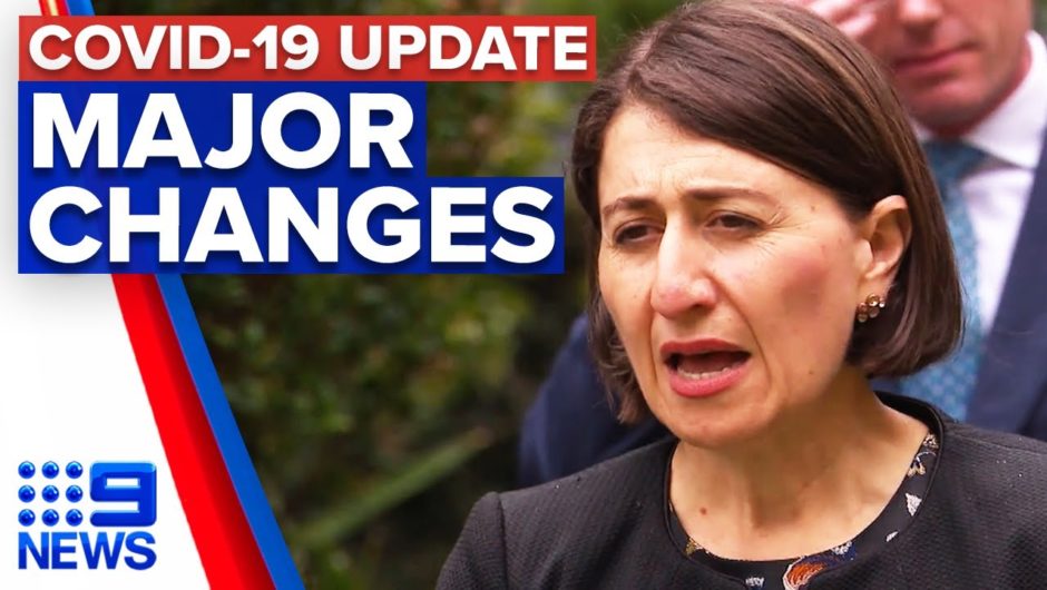 Coronavirus: NSW Premier provides update on restrictions | 9 News Australia