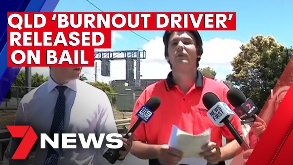 Caboolture 'burnout driver' learns fate of bail application | 7NEWS