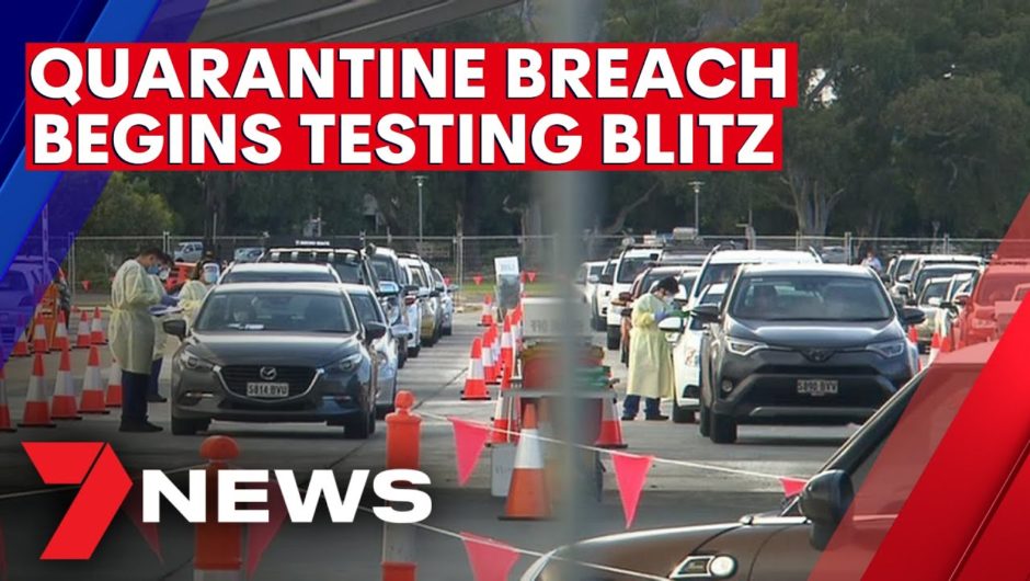 Quarantine breach creates four new COVID hotspots in Adelaide | 7NEWS