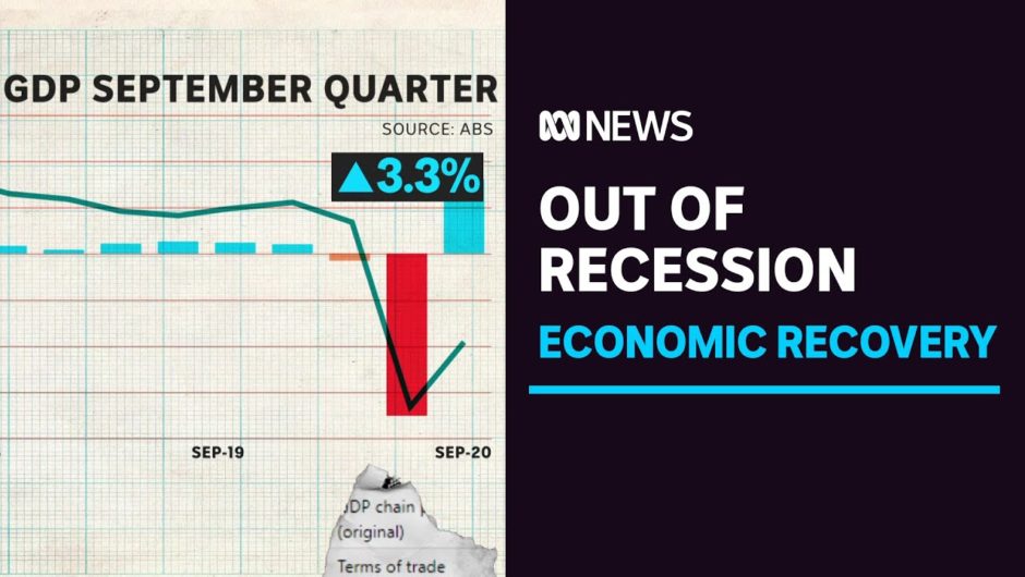 Australia 'emerges from recession' after GDP grows for the first time in 2020 | ABC News