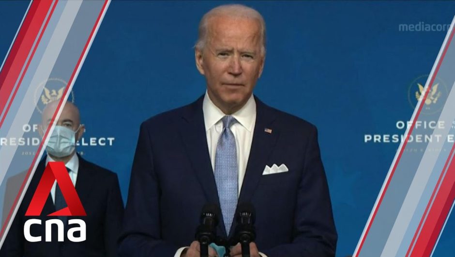 US President-elect Biden unveils Cabinet nominations as transition continues
