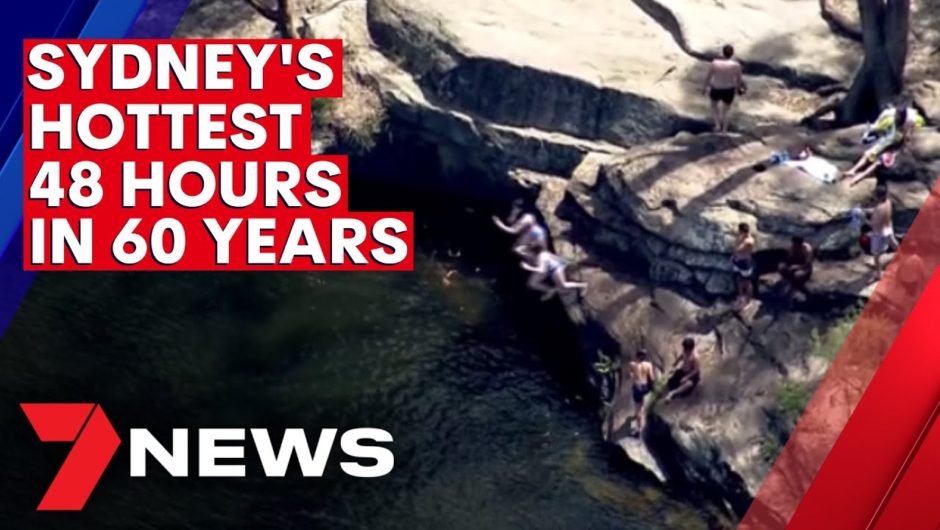 Record Heatwave: Sydney endures its hottest 48 hours in 60 years | 7NEWS