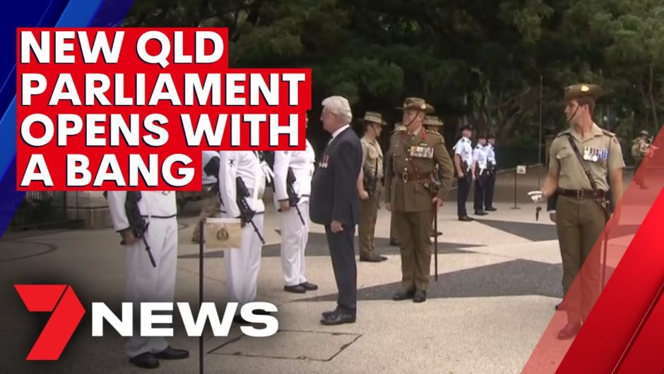 The Governor has opened Queensland's 57th Parliament | 7NEWS