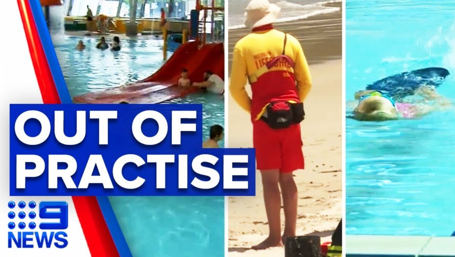 Coronavirus: Concerns for missed swimming lessons during lockdown | 9 News Australia