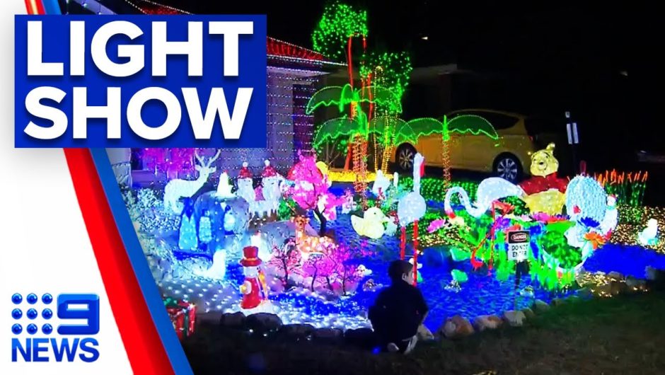 Coronavirus: COVID-safe Christmas light displays | 9 News Australia