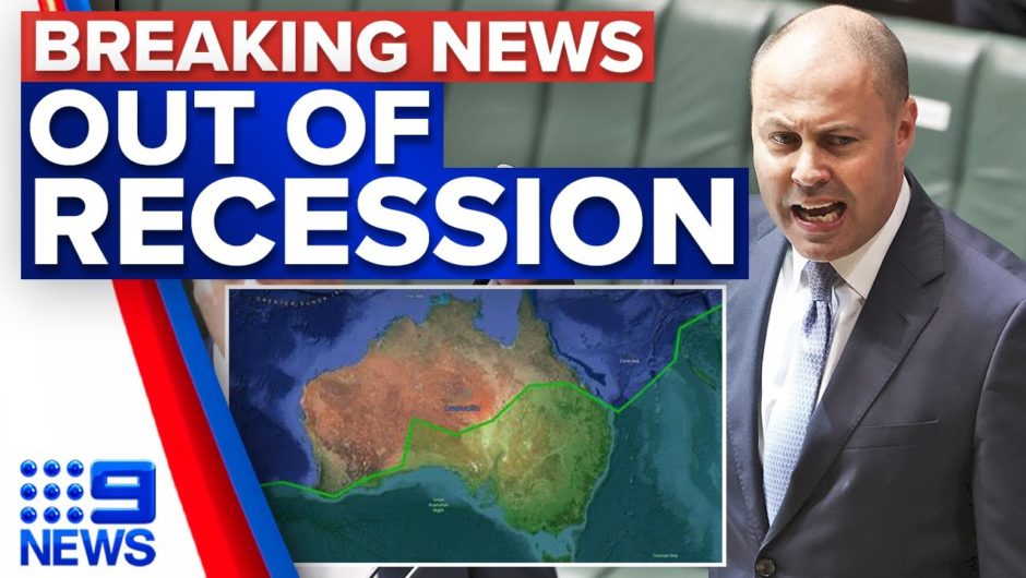Australia officially out of recession as nation shakes off COVID-19 blues | 9 News Australia