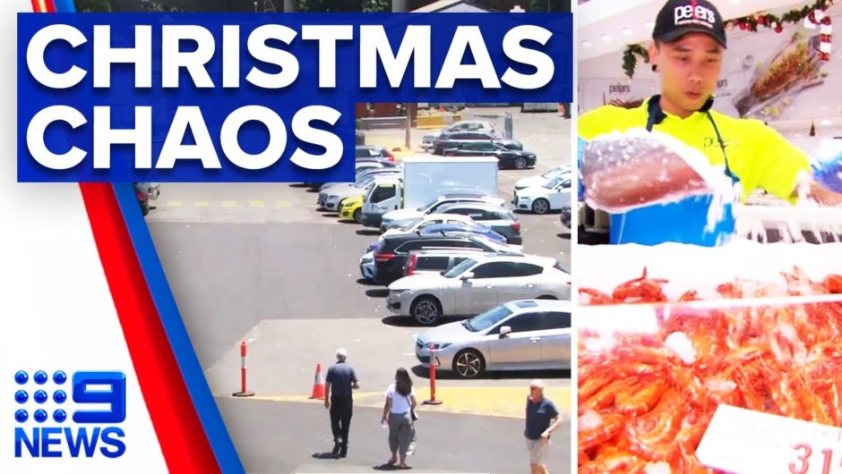 Sydney Fishmarket preparing for Christmas chaos | 9 News Australia