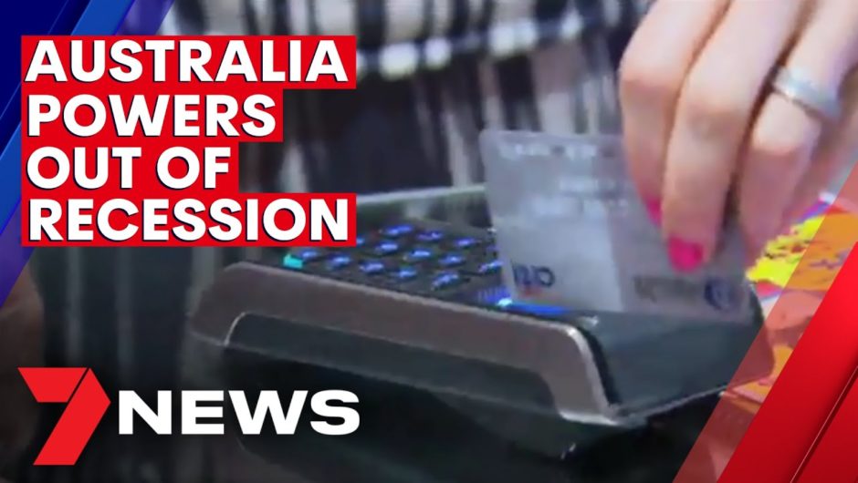 Australia technically out of coronavirus recession | 7NEWS