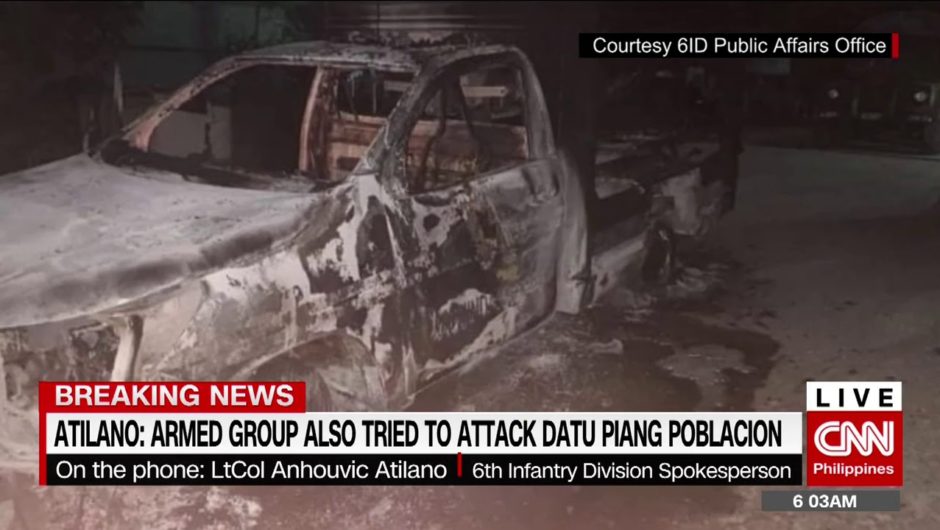 Armed men harass army detachment, police station in Maguindanao